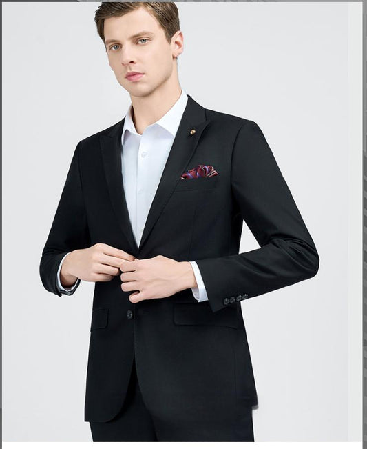 Formal business suits for men, high-end groomsmen clothing, work clothes, custom jackets