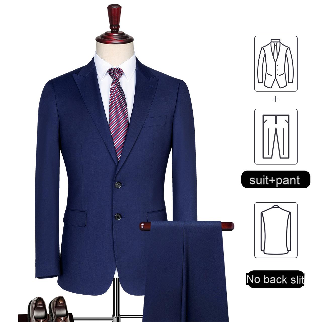 Men's suits, men's and women's suits, gray corporate white-collar executives, bank work clothes