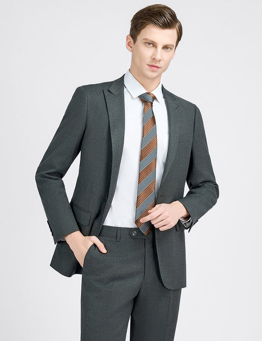 Men's suits, men's and women's suits, gray corporate white-collar executives, bank work clothes