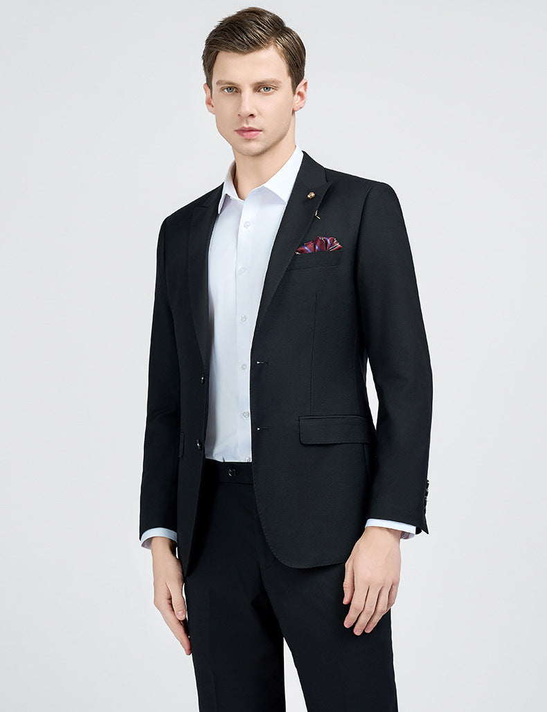 Formal business suits for men, high-end groomsmen clothing, work clothes, custom jackets